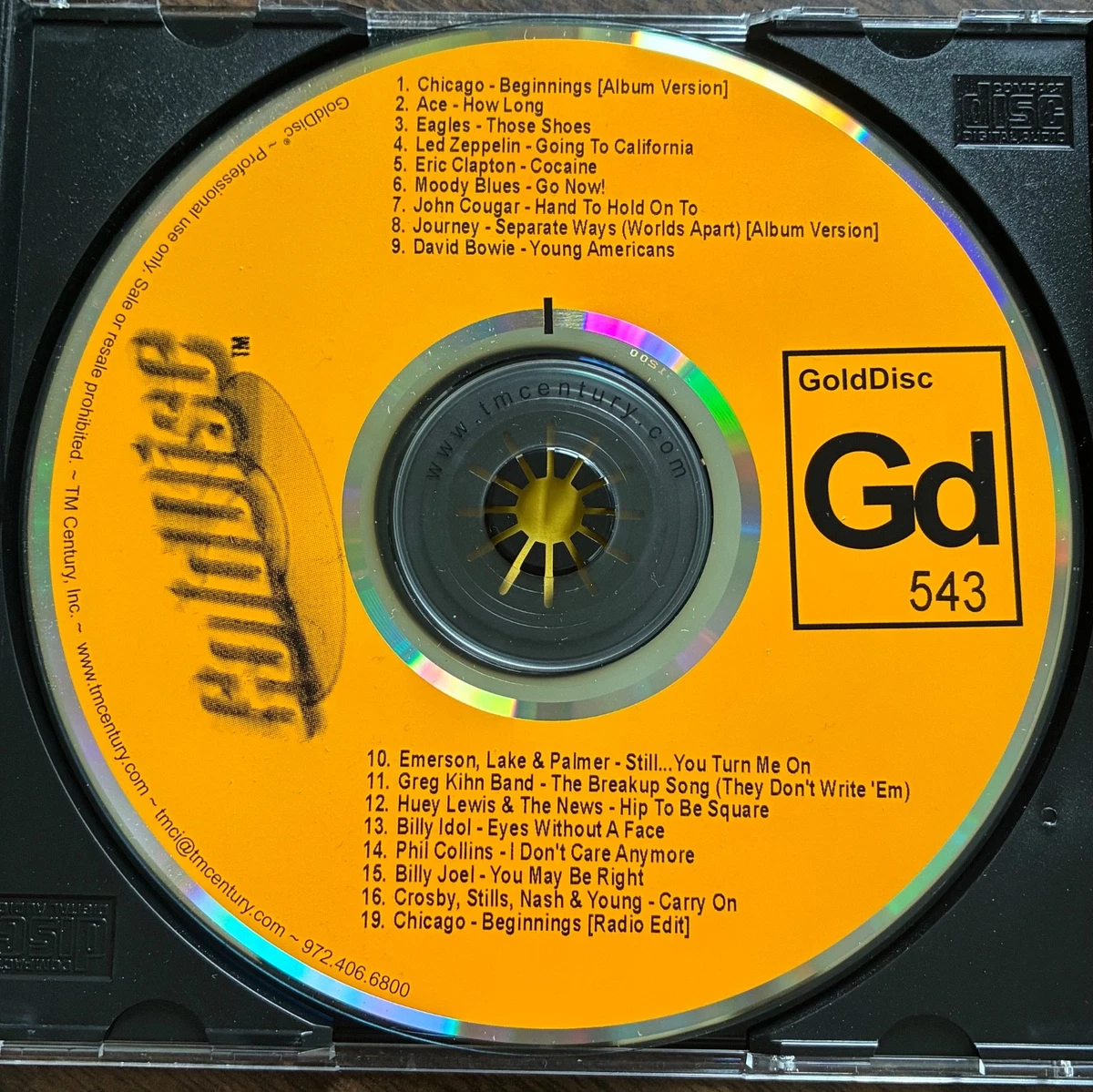 Eagles 24k Gold Disc Music CDs for sale | eBay