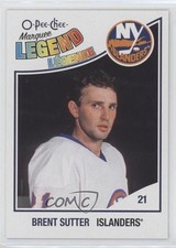 2010-11 O-Pee-Chee Marquee Legends Brent Sutter #580 8tn