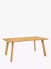 John Lewis Larsen 12 Seater Extending Dining Table, Solid Oak