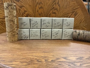 lot of 10 original gem/concert roller organ cobs, Listing I