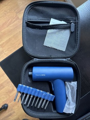 HOTO Cordless Screwdriver Set with Storage Bag