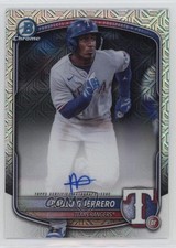 2025 Bowman Chrome Prospect Mega Box Auto Pablo Guerrero #BMA-PG Auto 11s9