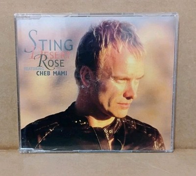 Sting Desert Rose Featuring Cheb Mami 1999 RARE Germany A&M Records 497 233-2 CD