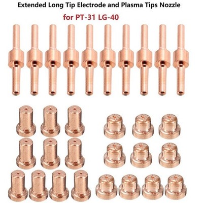 Für PT-31 LG-40 Tipps / Düsen Höhe Metall Plasma Schneiden Taschenlampe