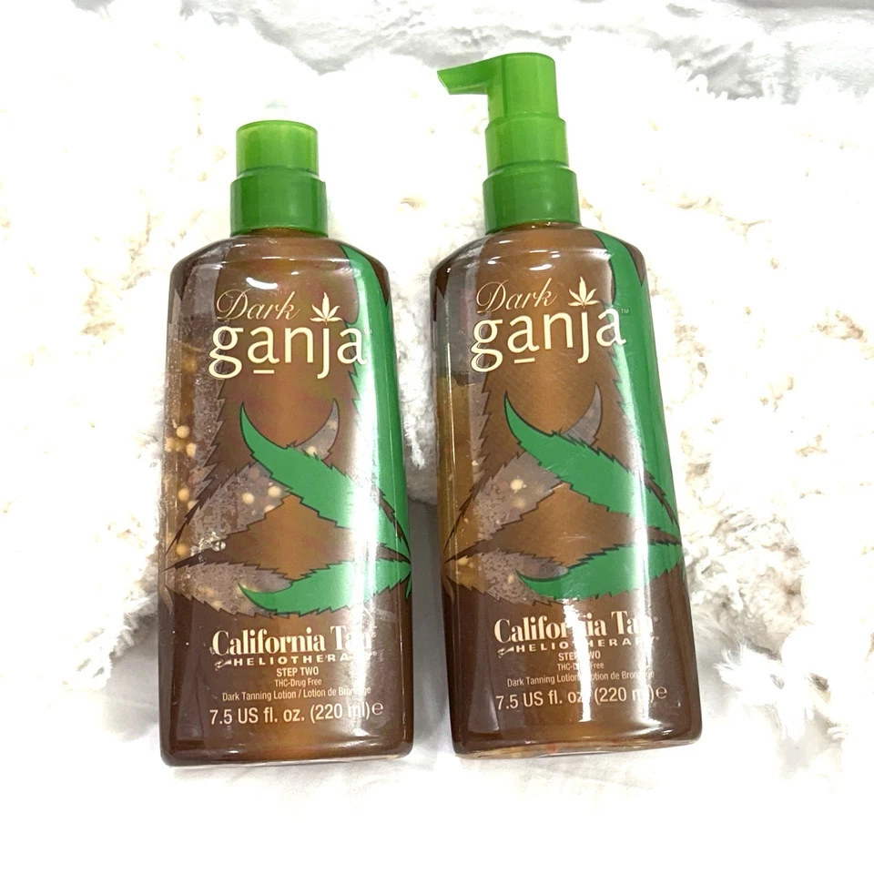 LOCIÓN BRONCEADORA CALIFORNIA TAN Dark Acelerador "GANJA DARK" PASO 2 para bronceado Foto 4 de 4