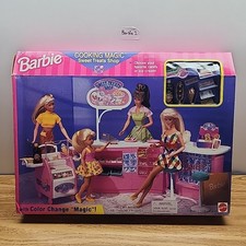 1998 Barbie Cooking Magic Sweet Treats Shoppe Mattel 67745 New Sealed Rare Set