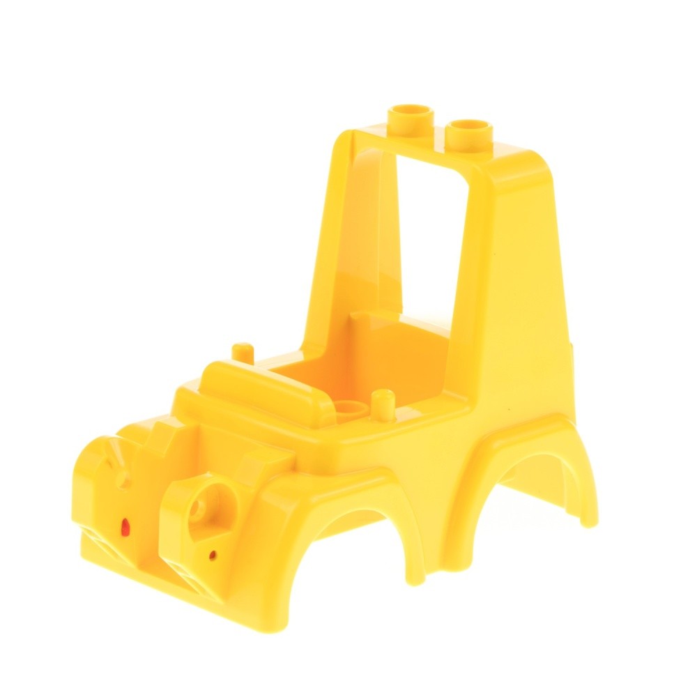 1x LEGO Duplo Vehicle Attachment Yellow Bulldozer Car Seat High 10930 6299070