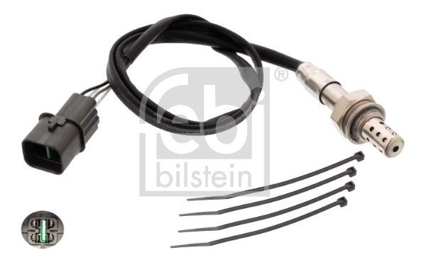 FEBI BILSTEIN 107592 Oxygen Sensor 4 Circuits 22mm Spanner Fits Hyundai i10
