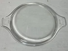VINTAGE Pyrex Clear Glass 475-C Casserole Replacement Lid Only 8" Lip to Lip
