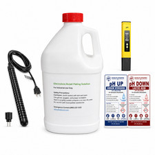 Complete Electroless Nickel Plating Kit - Controlled Bath System