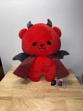Fukuya Red Bear Devil Plush 14" RARE Exclusive Stuffed Animal Cute Toy NEWwTag