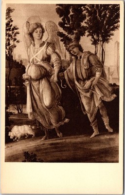 National Gallery of Art Postcard Filippino Lippi Tobias and the Angel 340 Kress