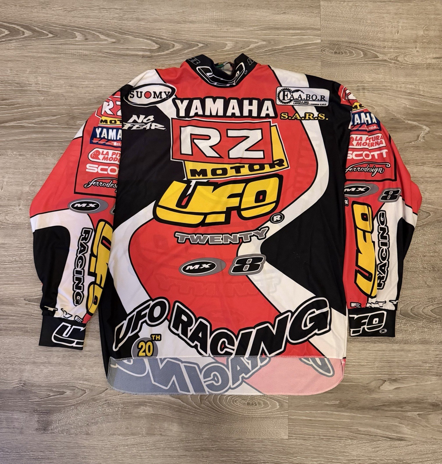 original 1998 world motocross championship jersey