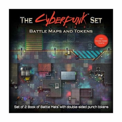 The Cyberpunk Red Set | Battle Maps and Tokens