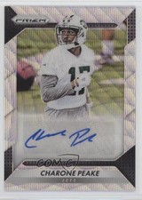 2016 Panini Prizm Rookie Blue Wave 148/149 Charone Peake #RA-CPK Auto c7z