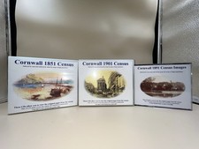 CD-ROM Cornwall 1851 1891 1901 Census Indexed By Area & By Street CD Family Tree