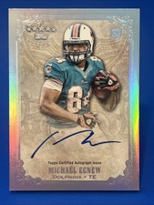 Michael Egnew 2012 Topps Five Star Rookie Auto Card #FSFA-ME Serial # 12/25. rookie card picture