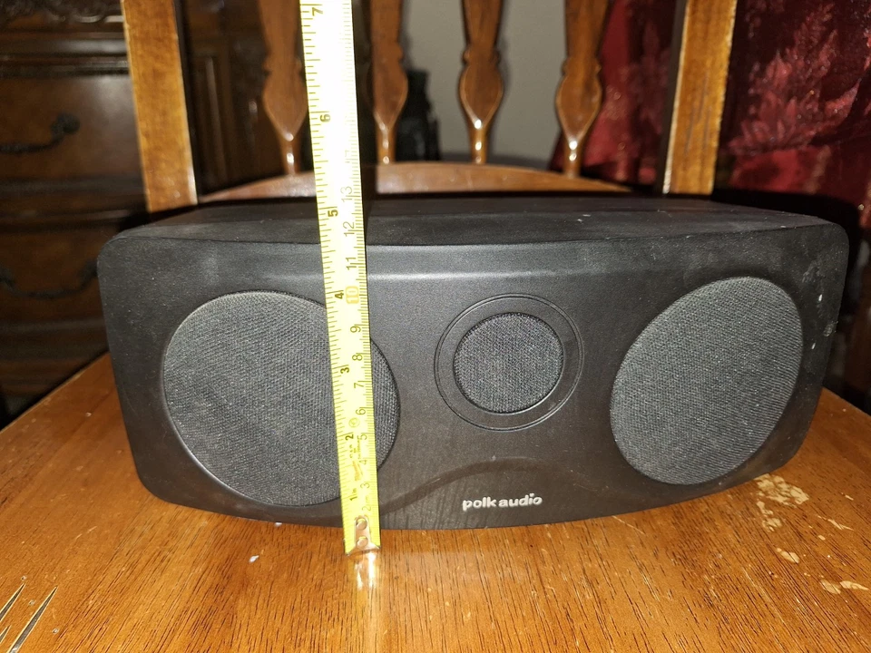 ¡PROBADO! Altavoz envolvente de cine en casa Polk Audio canal central RM1600S - probado Foto 2 de 4