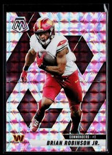 2025 Panini Mosaic #143 Brian Robinson Jr. Mosaic Camo Pink
