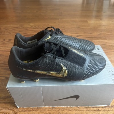 Nike Phantom Venom Elite FG Black Gold Soccer Cleats Sz 9 AO7540 077 No Box Top