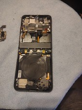 Motorola Moto Razr 2024/Razr 50 Xt2453 Gray Frame With Buttons And Flex Cables.