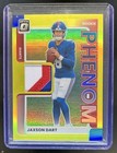 2025 Donruss Optic Jaxson Dart Neon Yellow (RAW)
