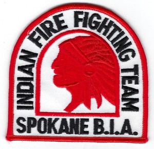 WASHINGTON - *Rare* - Indian Fire Fighting Team - Spokane B.I.A. Shoulder Patch