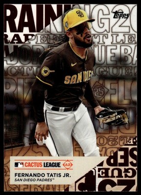 2025 Topps #TG-4 Fernando Tatis Jr. Training Grounds
