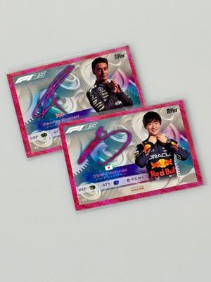 Topps Turbo Attax 2025 Signature Style Russell & Tsunoda