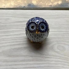 Japanese Tea Ceremony Incense container Kougou Aroma Owl Design A072