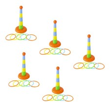 15 Sets  Ring Toss Game Toys Children Educational Plaything Throwing Hoops Toy