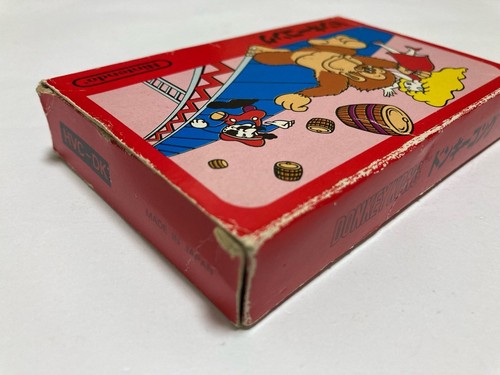 Donkey Kong 1 Boxed with Manual Nintendo Famicom FC In Stock 1983 Japan import - Picture 8 of 10