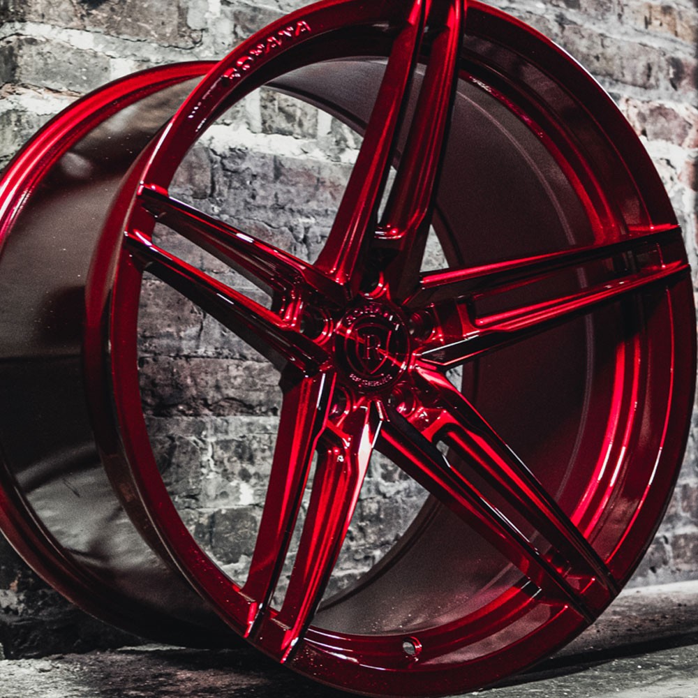 20" Rohana RFX15 Red 20x9 20x11 Forged Concave Wheels Rims Fits Audi R8