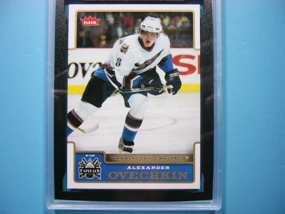 2006/07 FLEER ULTRA NHL 快乐卡 #195 ALEX ALEXANDER OVECHKIN KSA 9.5 NGM — 第 3/4 张图片