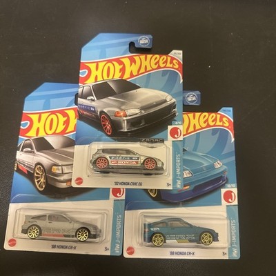 2023 HOT WHEELS HW J-IMPORTS ZAMAC '90 HONDA 88CIVIC CR-X,88 CIVIC