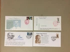 Four '90 Mexico PERSONALITIES fdc