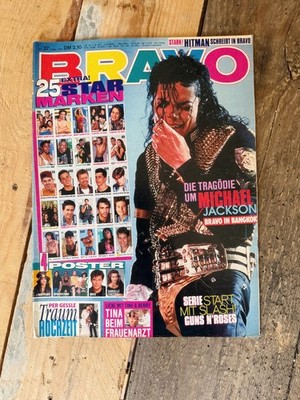 BRAVO 37/1993   Michael Jackson Cover   25 Star-Marken Extra   Guns N  Roses