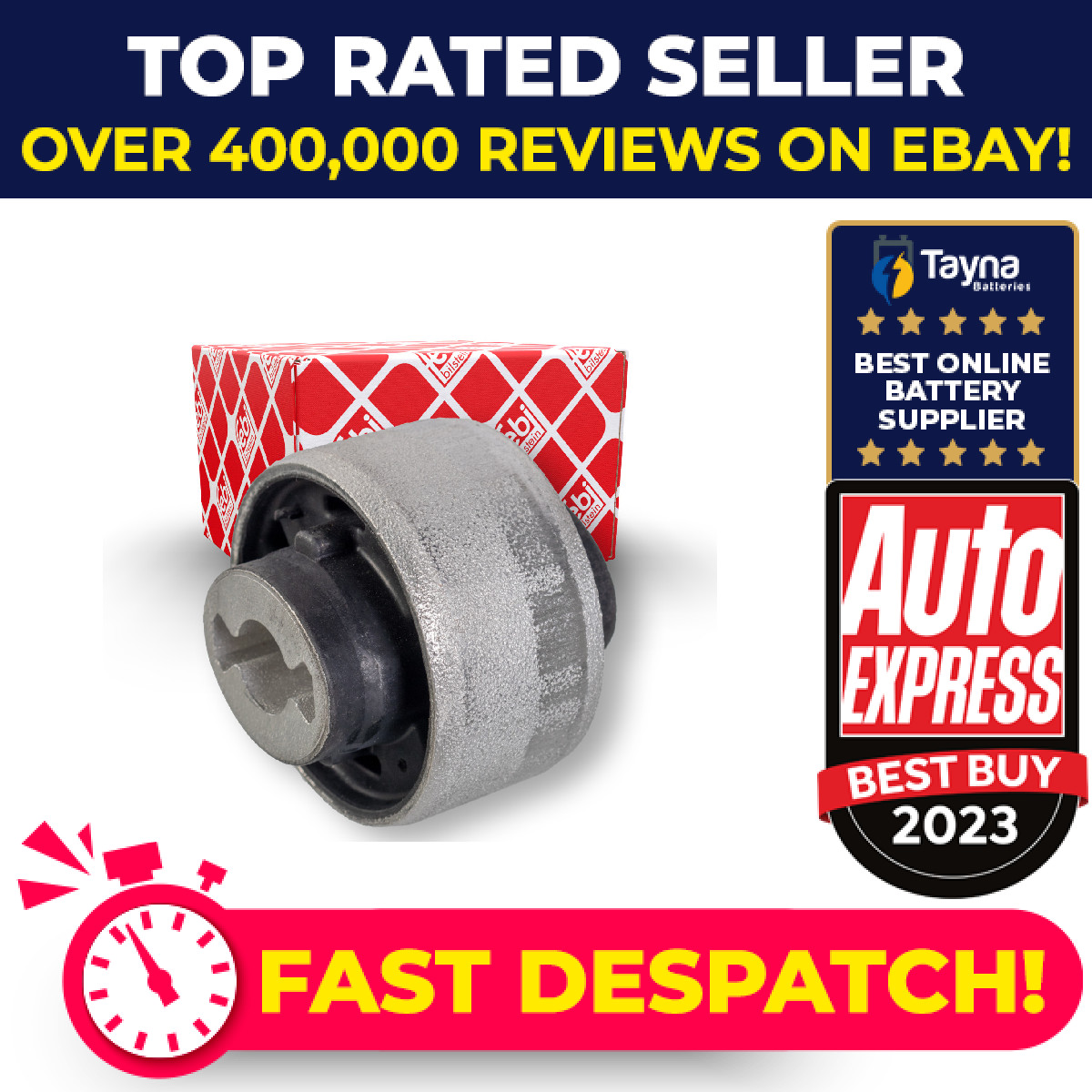 Wishbone / Control / Trailing Arm Bush fits RENAULT ARKANA LCM 1.6 2021 on Febi