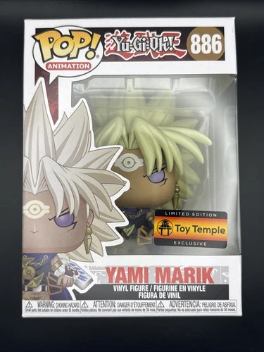 Funko Pop! Animation Yu-Gi-Oh! Yano Marik #886 Toy Temple Exclusive