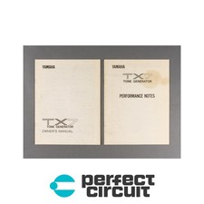 Buy used Yamaha TX7 Owner's Manual and Performance Notes Set - VINTAGE - PERFECT CIRCUIT