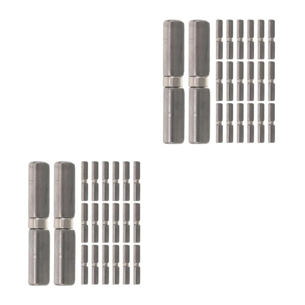 Bisagra pivotante de 40 piezas, bisagra de lágrima desmontable de 2,5"" para puerta