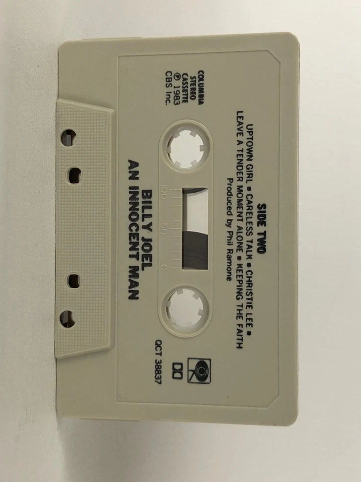 Billy Joel An Innocent Man Cassette Tape QCT 38837 - Imagem 4 de 4
