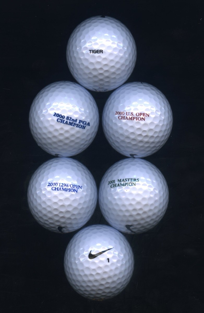 TIGER WOODS 2000年記念　ゴルフボールセット Nike Tiger Woods Collector 2000 US Open Series 1 Dozen Golf
