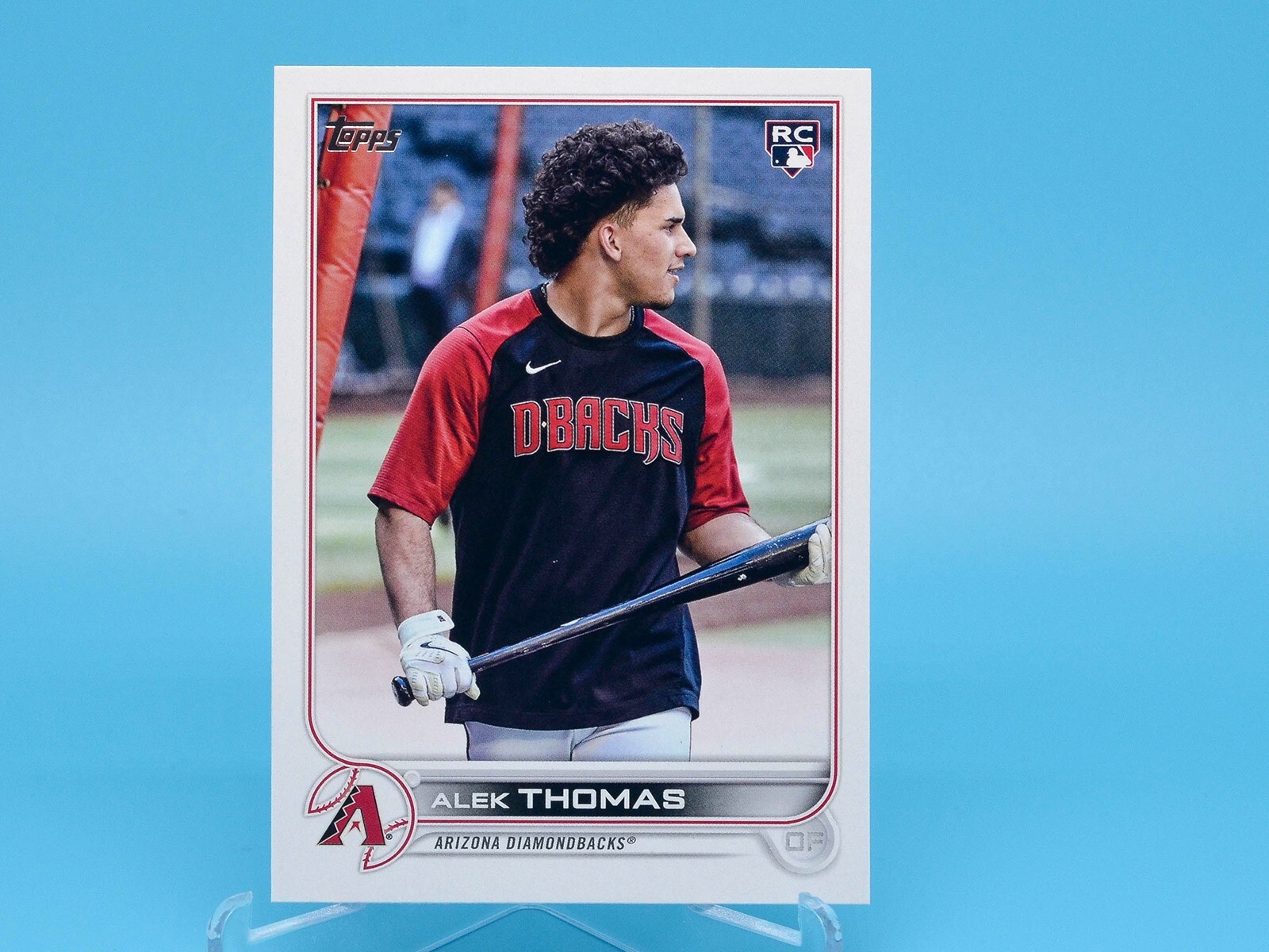 Alek THOMAS 2022 Topps Update Rookie Image Variation SP