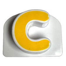 Leap Frog Fridge Phonics Replacement Letter C Single Tested No Base Yellow2009