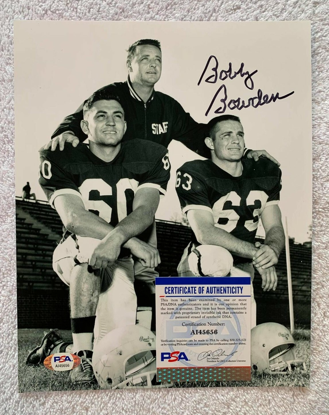 Bobby Bowden Autographed Signed Florida State Seminoles - 8x10 PORTRAIT PHOTO PSA/DNA AI45656 