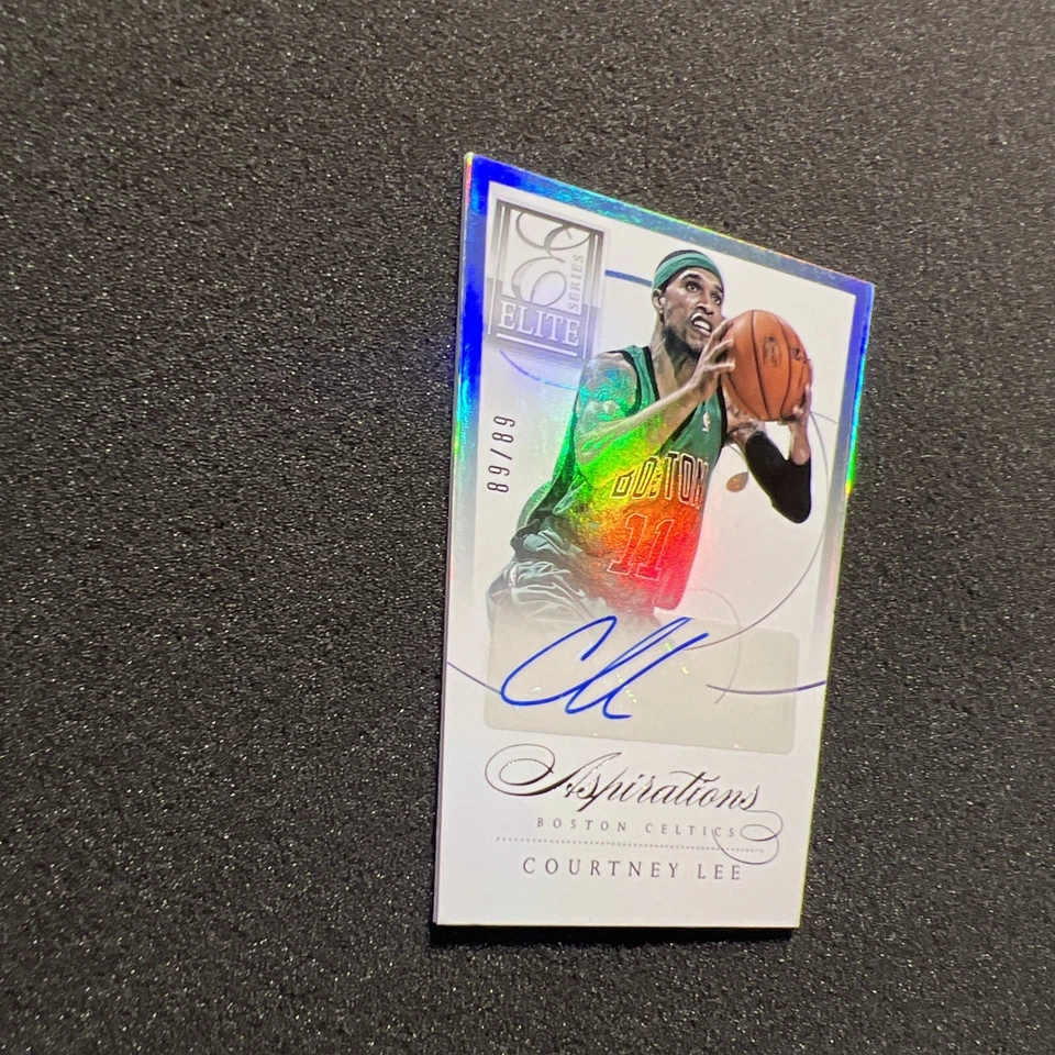 2012-13 Panini Elite COURTNEY LEE #97 89/89 Aspirations ROOKIE AUTO - BOSTON - Image 2 of 4