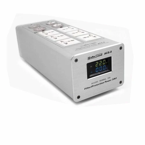 Weiduka 3000 W 15 A Dual LCD Netz Audio Stromreiniger Filter AC Steckdose USA - Bild 9 von 16