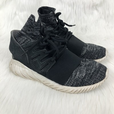 adidas tubular high top black