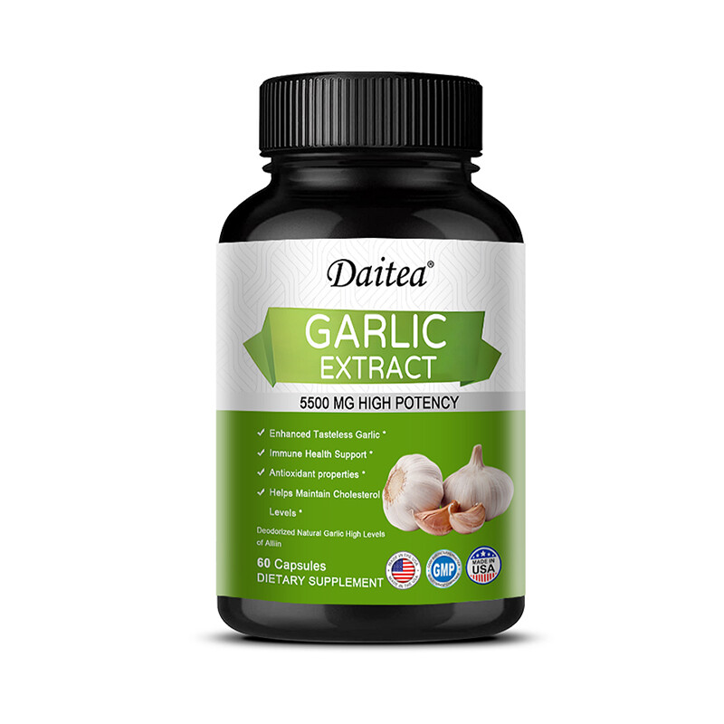 Garlic Extract Supplement,CELLULAR HEALTH,Helps maintain cholesterol levels caps